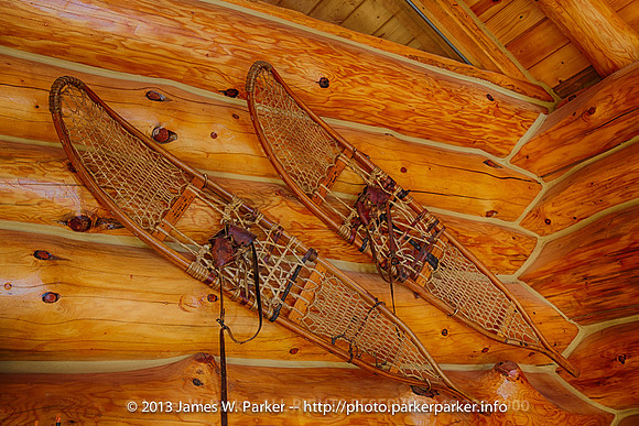 Cabin Two Snowshoes