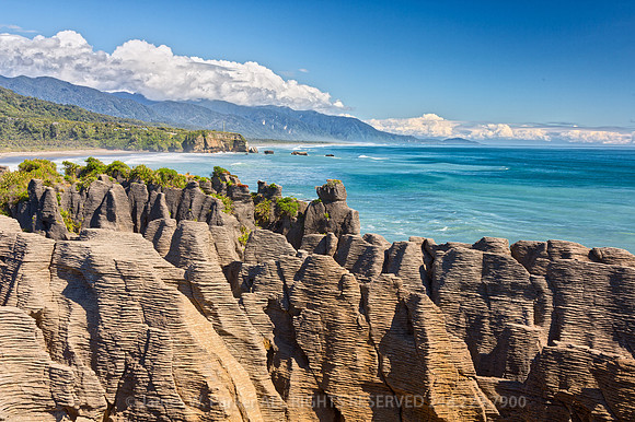 The Pancake Rocks