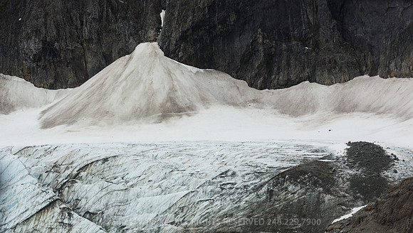 Remnants of Glacial Ice