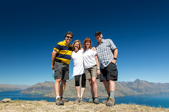Group Shot Queenstown Hill