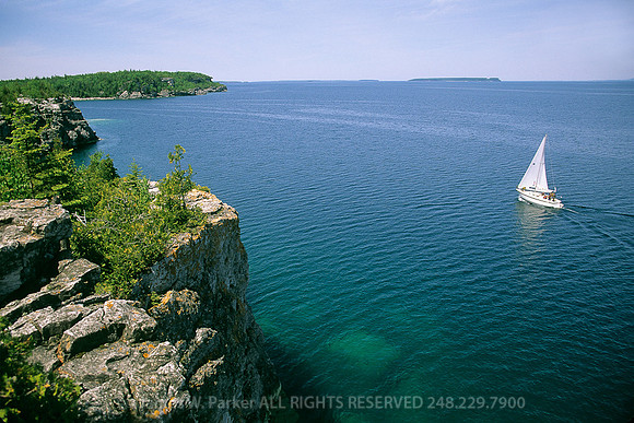 Sailing Georgian Bay