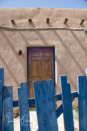 Gate Blue Shut