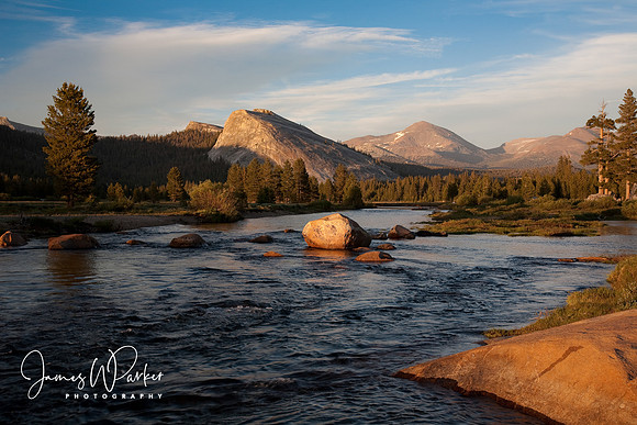 Dusk Comes to the Tuolumne