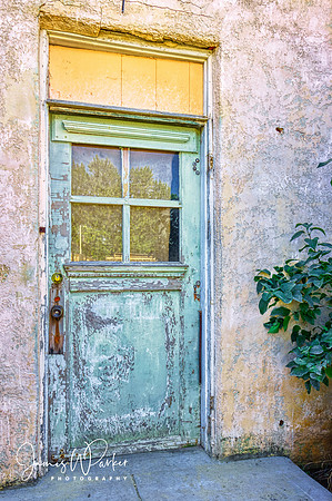 Teal Door
