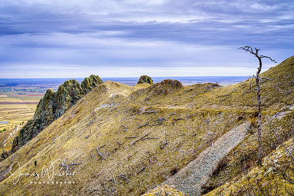 Hiking Bear Butte