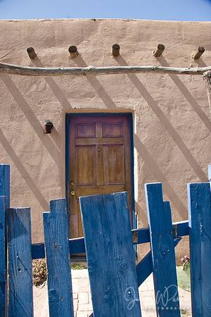 Gate Blue Shut