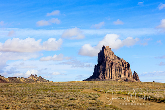 Dawn at Shiprock