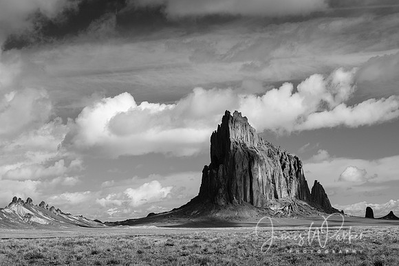 It's a Shiprock Day BW