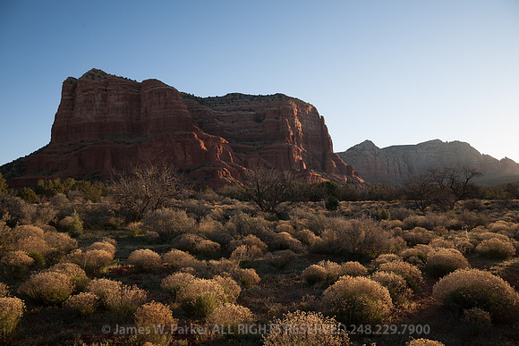 Morning Light, Courthouse Rock