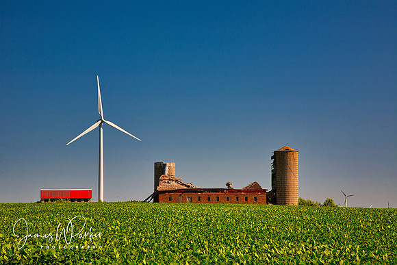 Wind Turbine, Corn Field