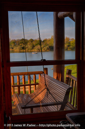 View From Cabin Two Porch